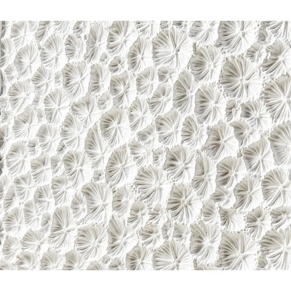 Maris Coral Patterned Sideboard - White, Oak