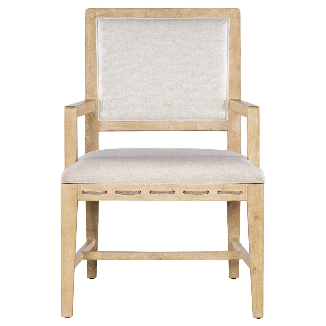 Maris Dining Arm Chair - Cream, Wood
