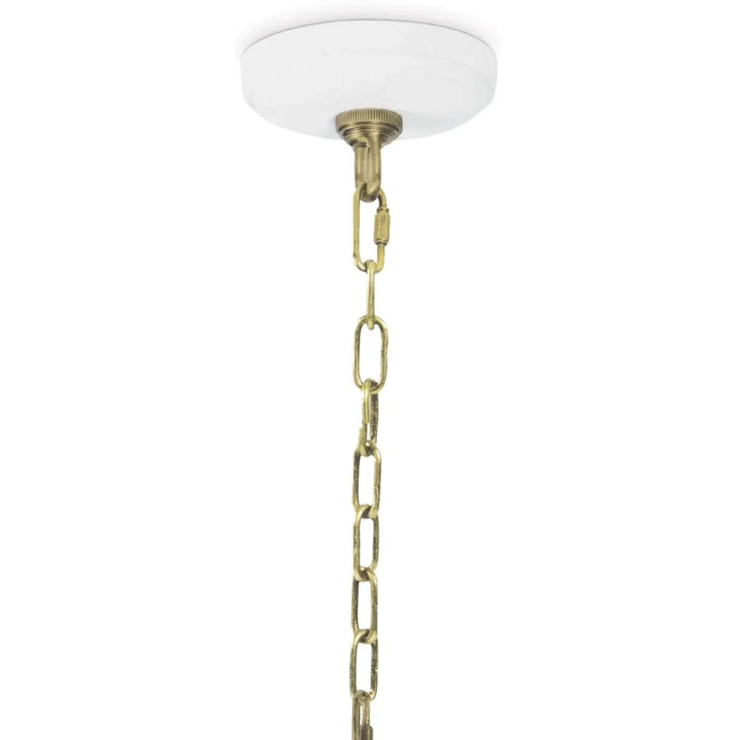 Marisol Large Pendant Light - White, Aluminum
