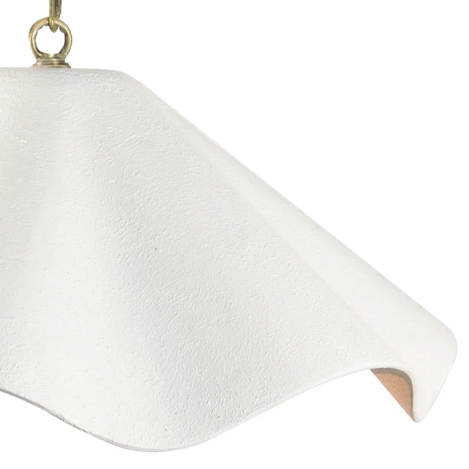 Marisol Large Pendant Light - White, Aluminum