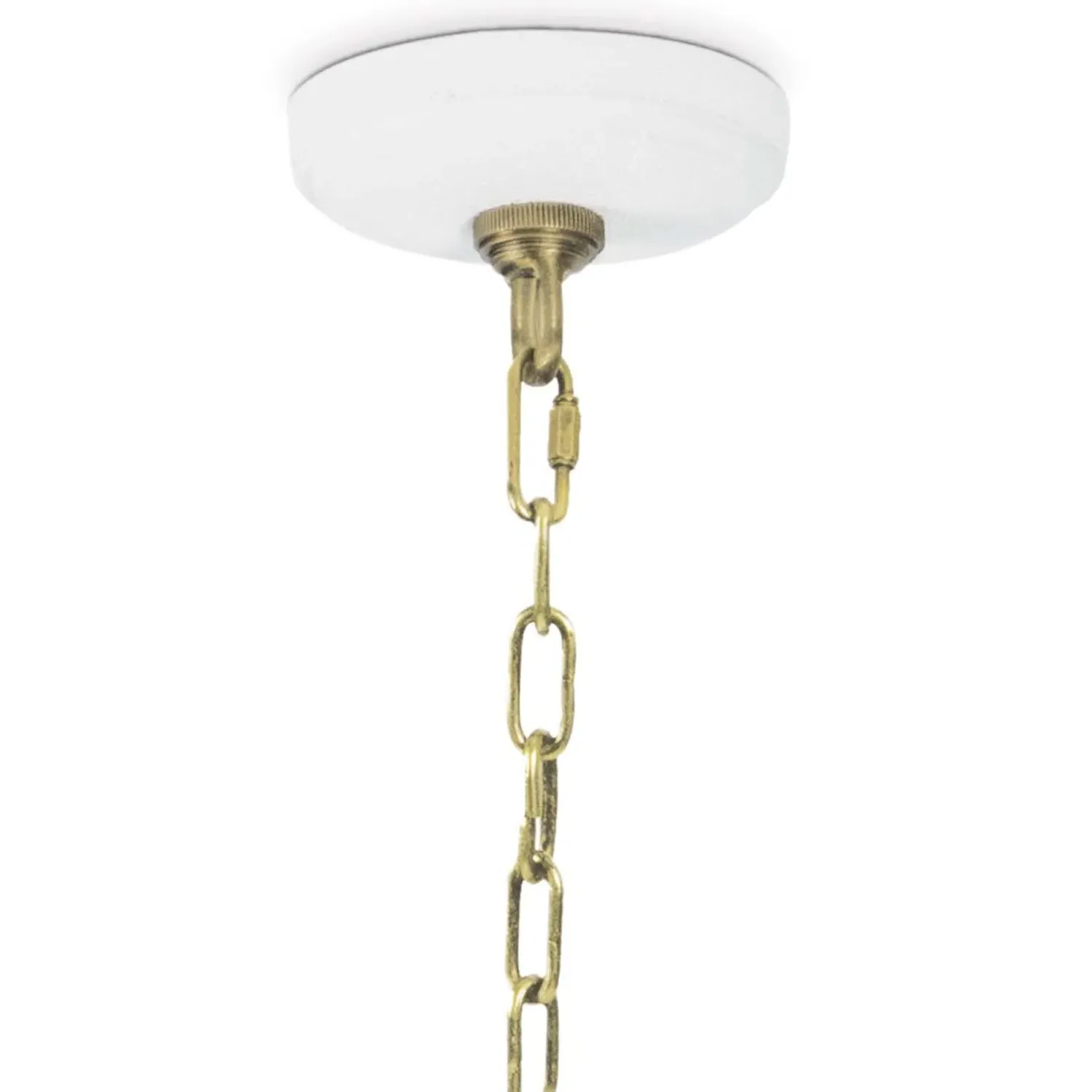 Marisol Small Pendant Light - White, Aluminum