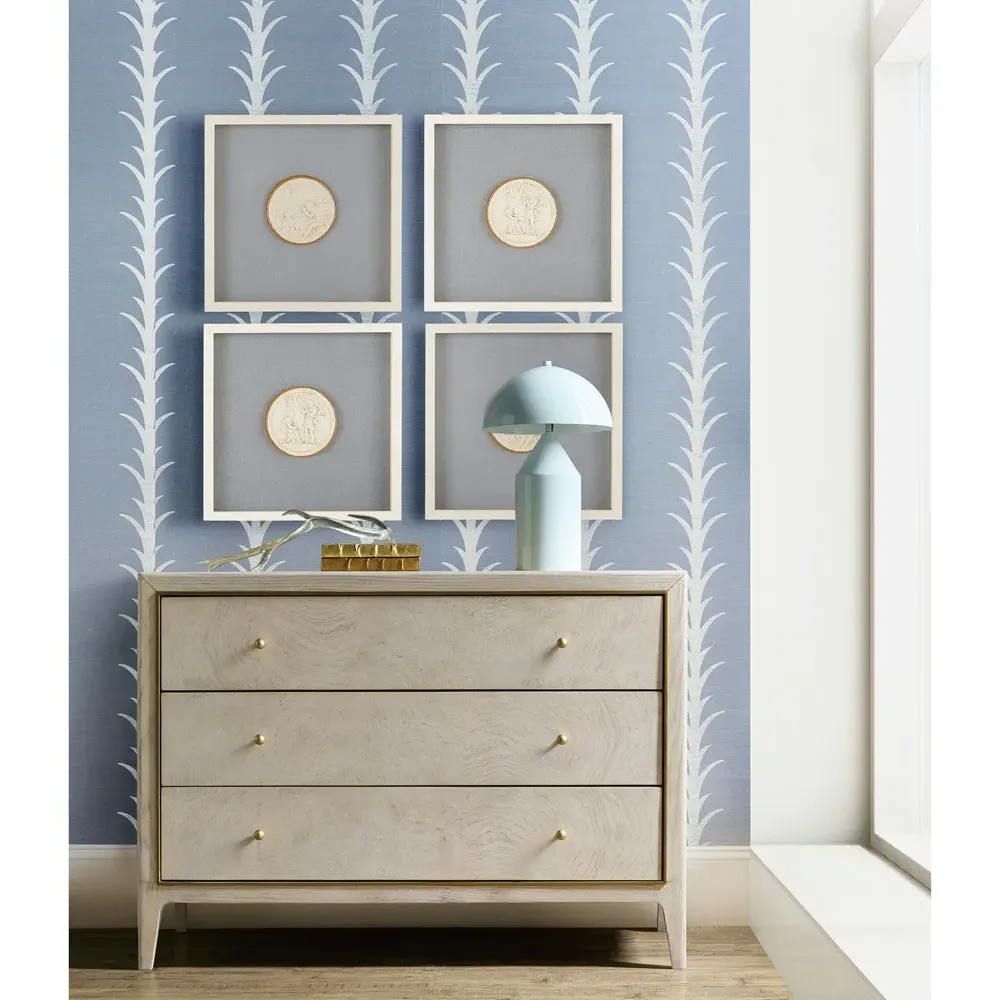 Marivelle Chest - Beige, Ash Burl Wood