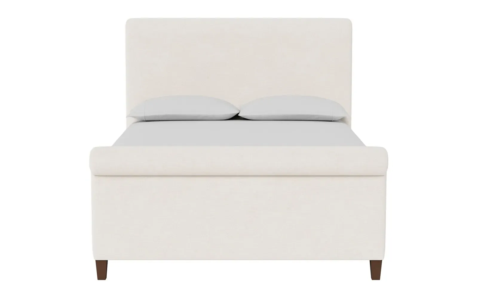 Marleigh King Size Bed Frame - Mascarpone, Basket Weave