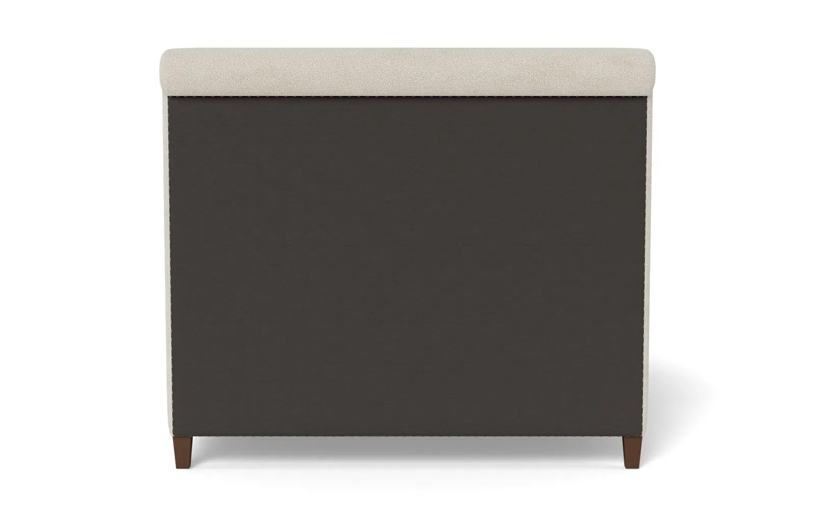 Marleigh King Size Bed Frame - Sugar Cookie, Boucle