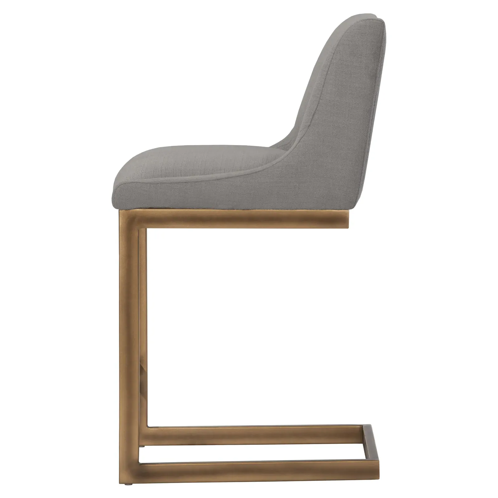 Marley Counter Stool - Grey, Steel