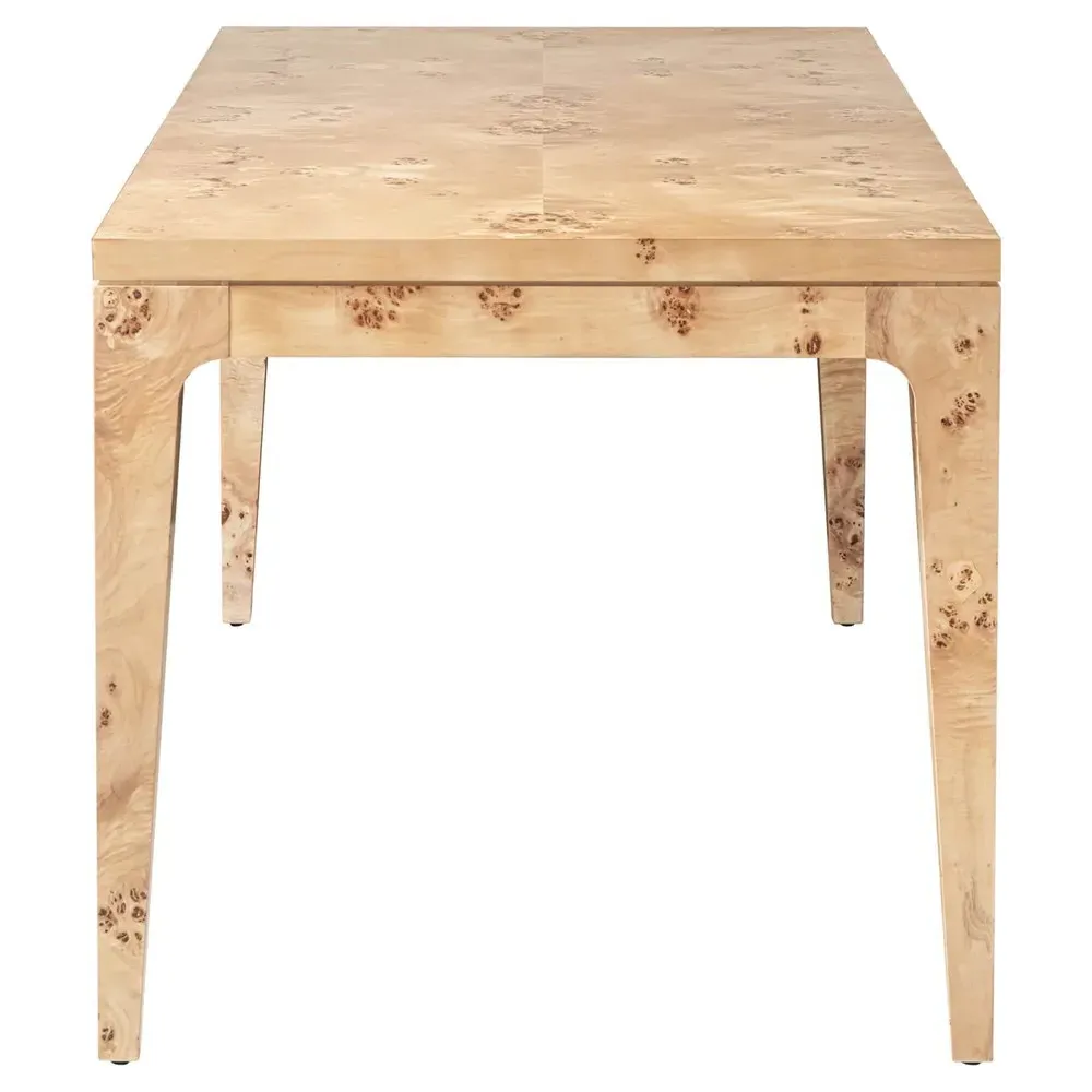 Marlo 83" Dining Table - Light Burl