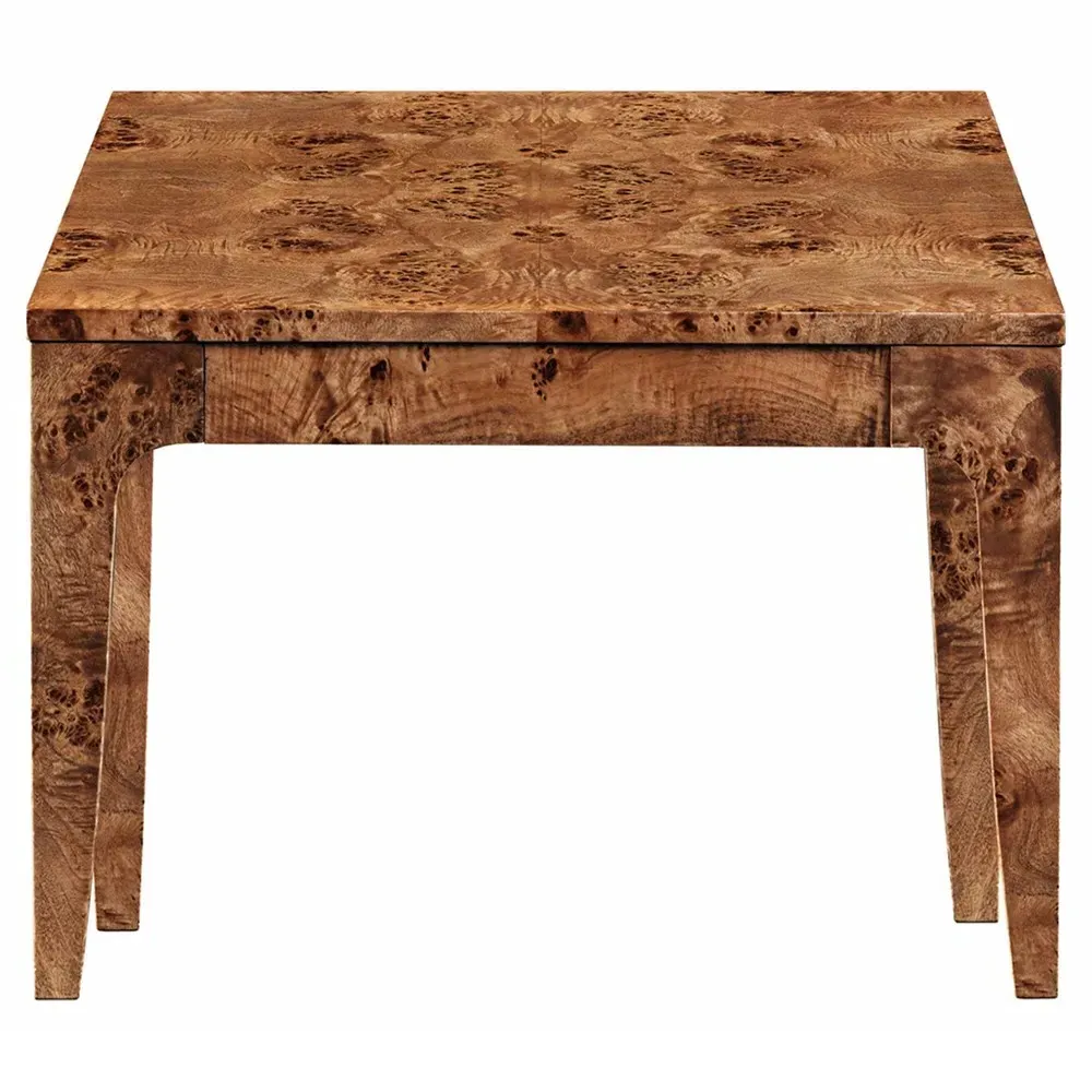 Marlo Coffee Table - Dark Burl, Mappa Burl Veneer