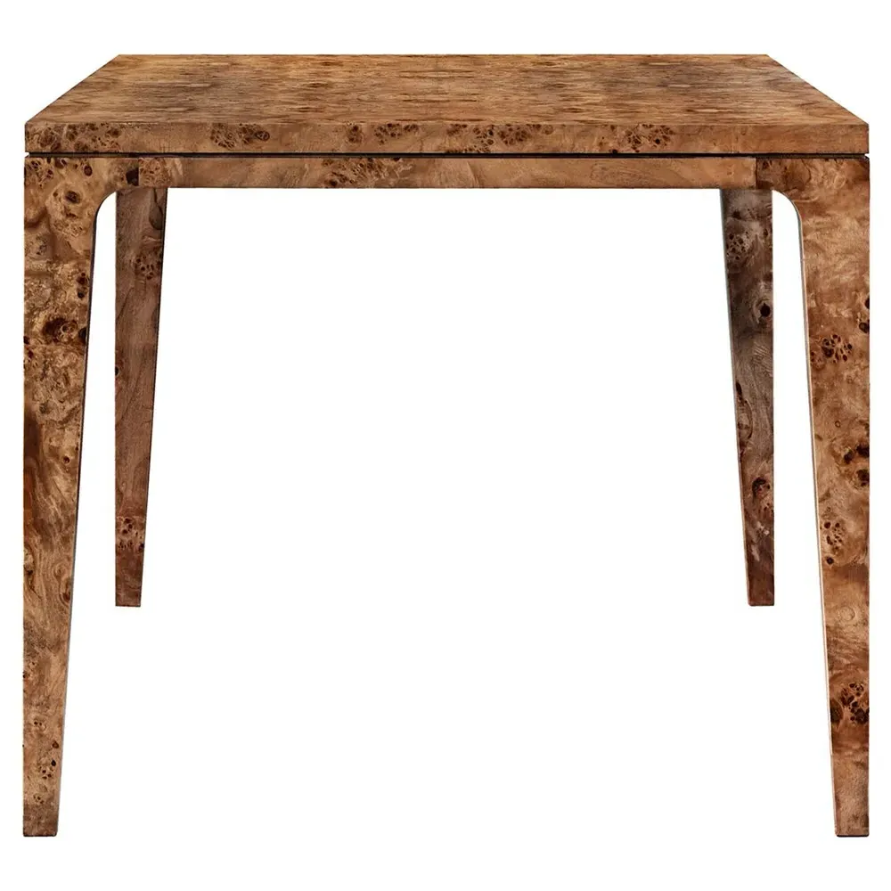 Marlo Large Dining Table - Dark Burl, Mappa Burl Veneer
