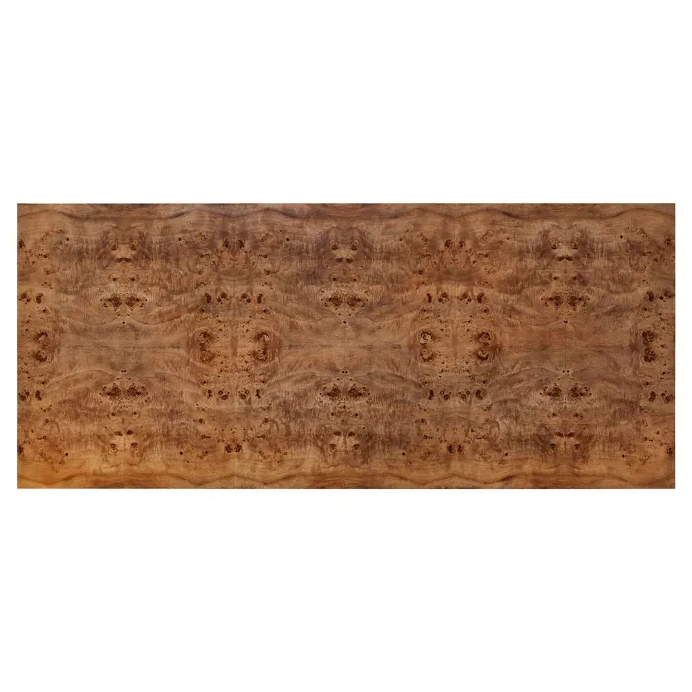 Marlo Large Dining Table - Dark Burl, Mappa Burl Veneer