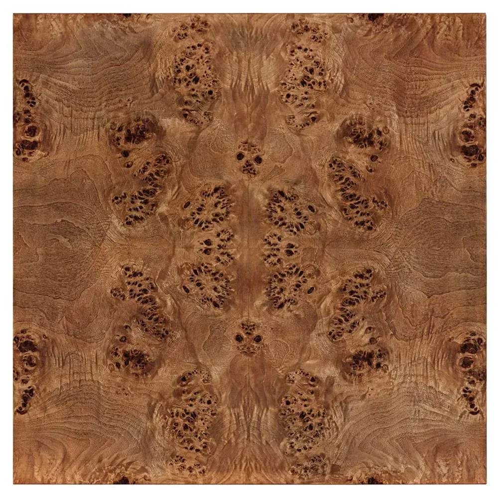 Marlo Side Table - Dark Burl, Mappa Burl Veneer