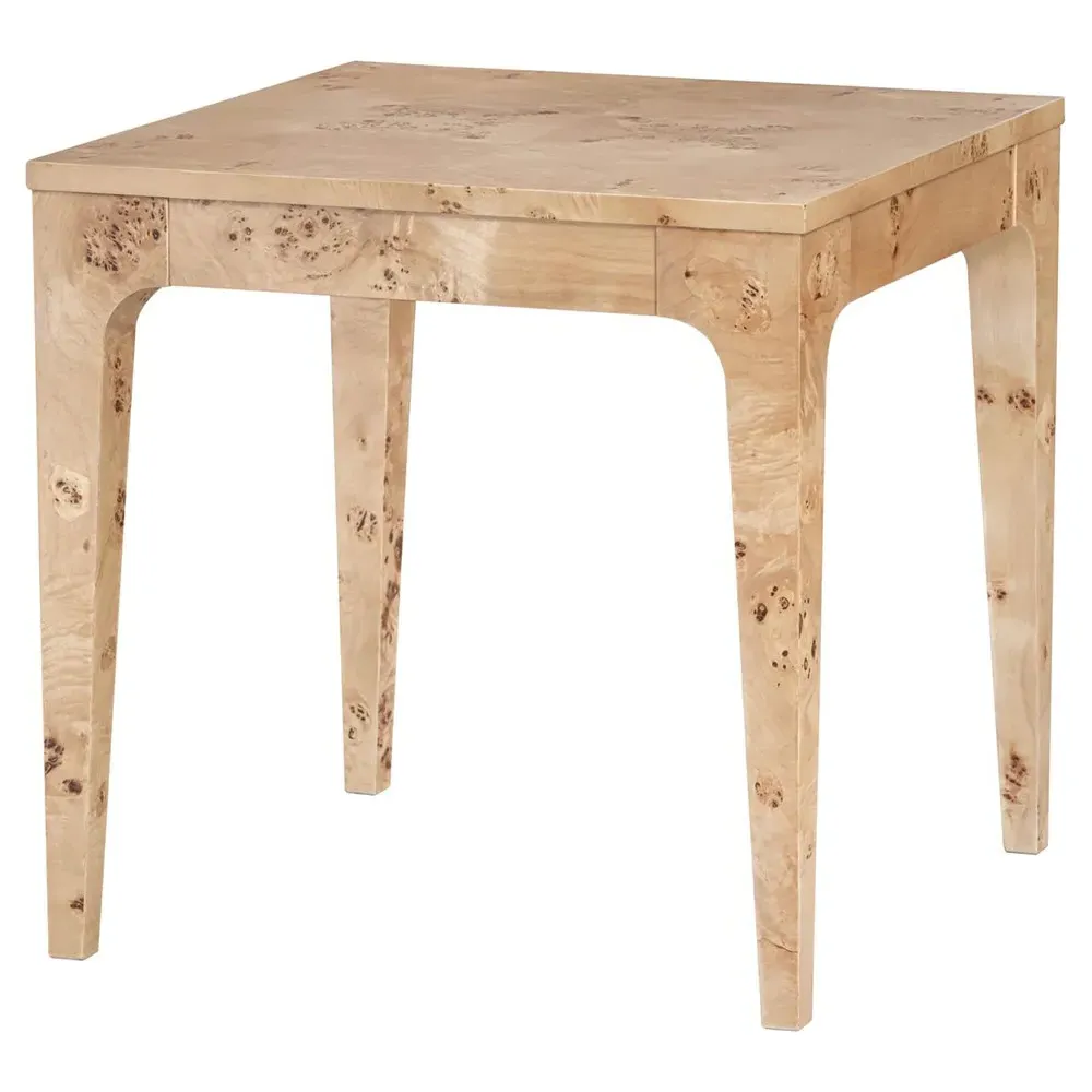 Marlo Side Table - Light Burl