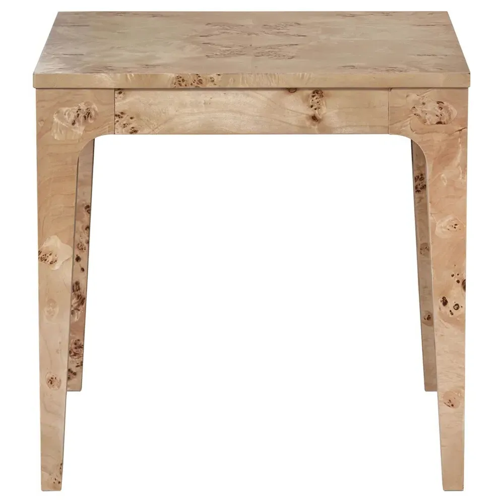 Marlo Side Table - Light Burl