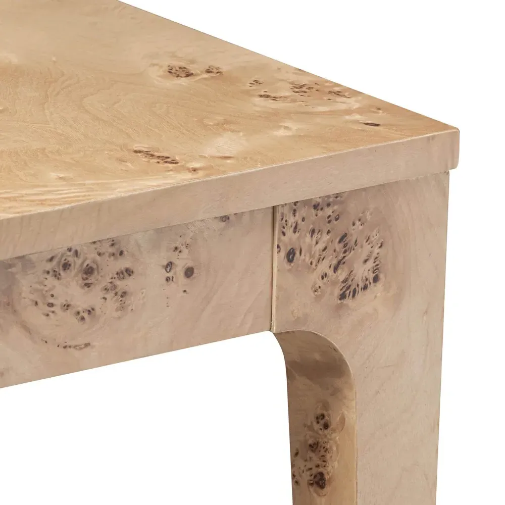Marlo Side Table - Light Burl