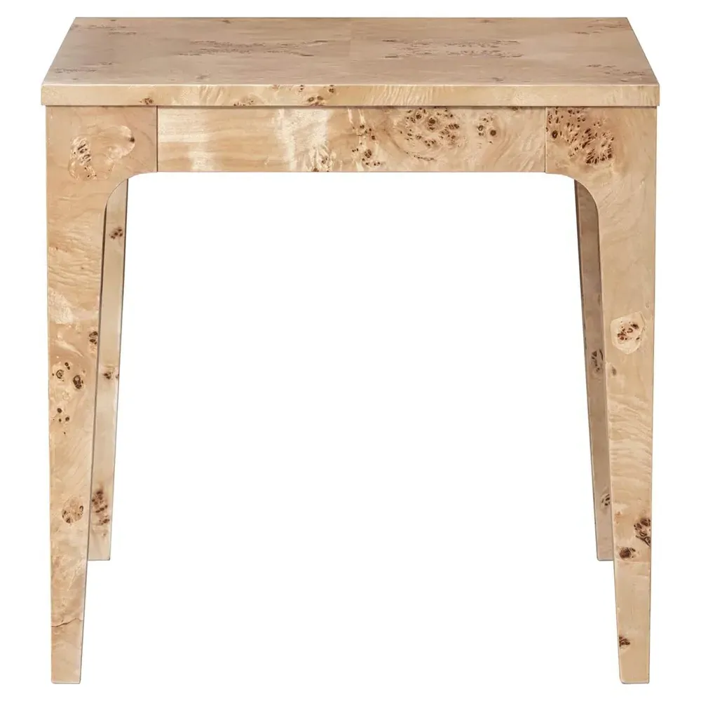 Marlo Side Table - Light Burl image