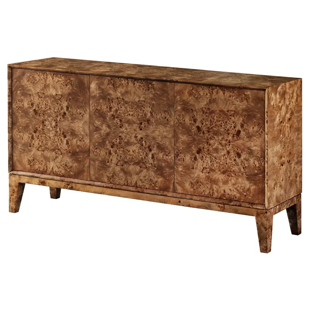 Marlo Sideboard - Dark Burl, Mappa Burl Veneer