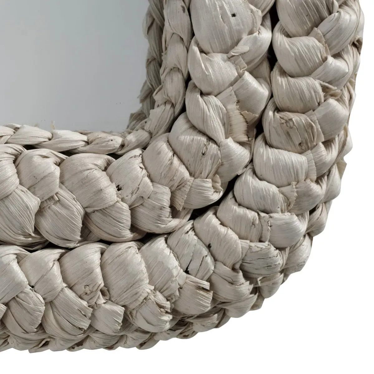 Marlowe Arched Wall Mirror - Natural, Corn Husk