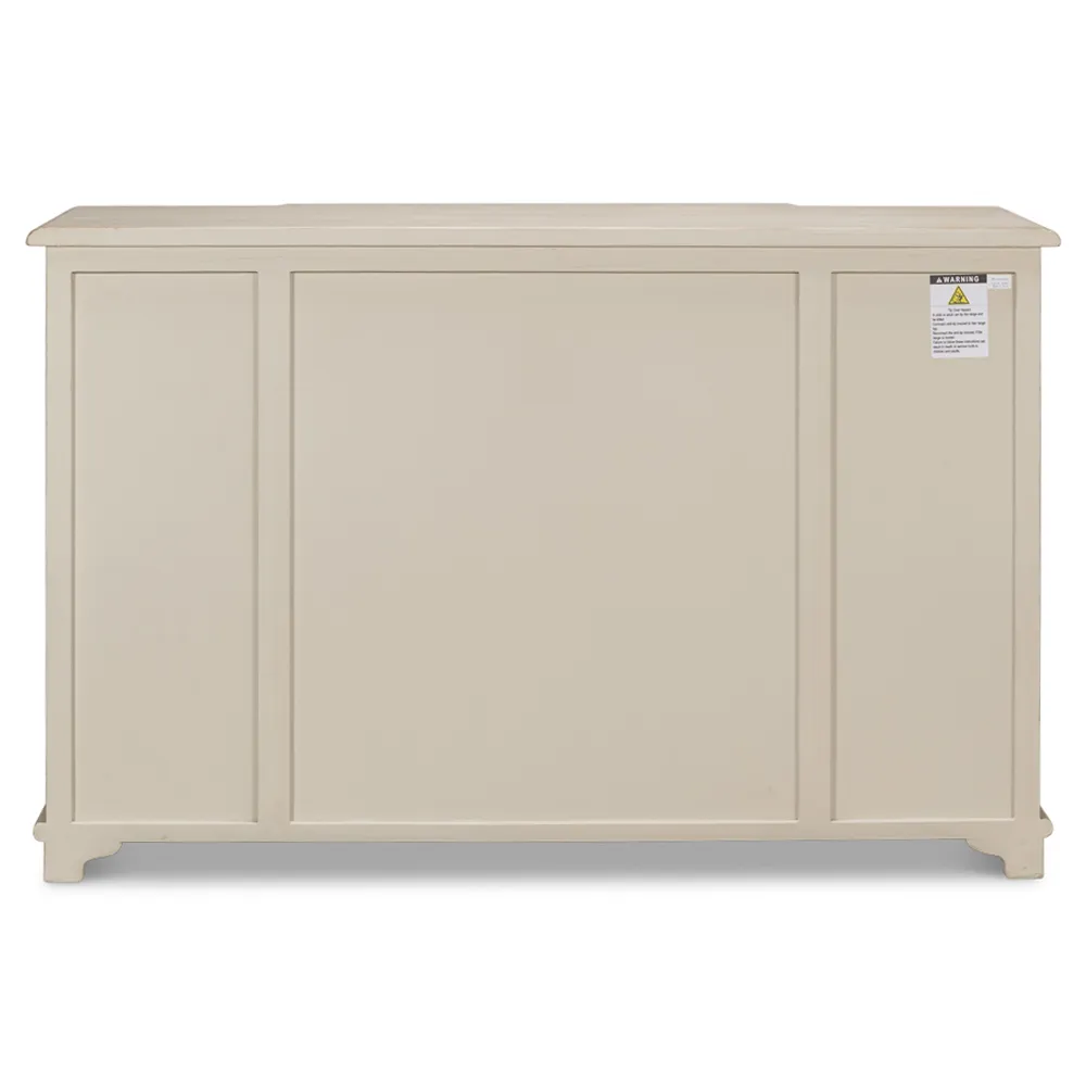 Marlowe Sideboard - Stone Grey, Pine Wood
