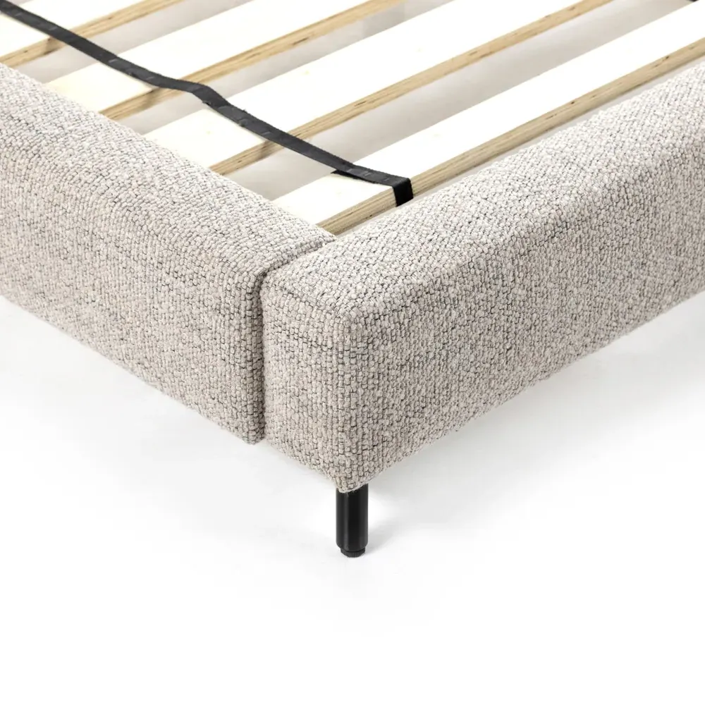 Marly Queen Size Bed Frame - Grey, Iron