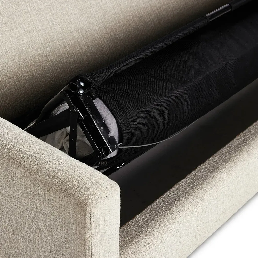 Marquez Alameda Snow Performance Sleeper Sofa - White