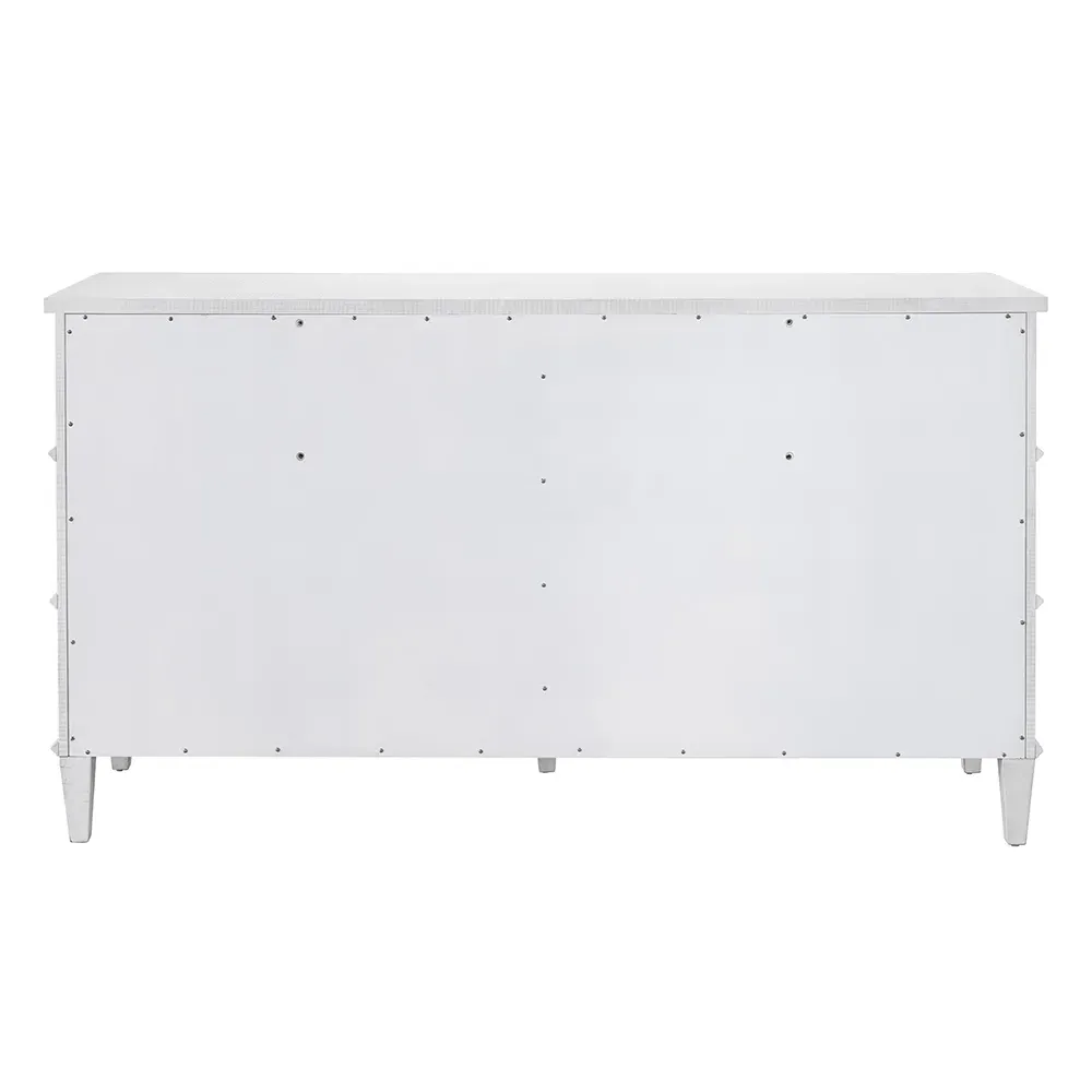 Marrie French Country 6 Drawer Double Dresser - White, Oak
