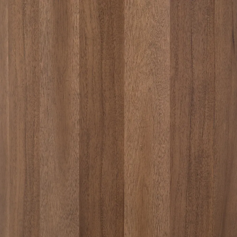 Mars Desk with Storage - Brown, Acacia Wood