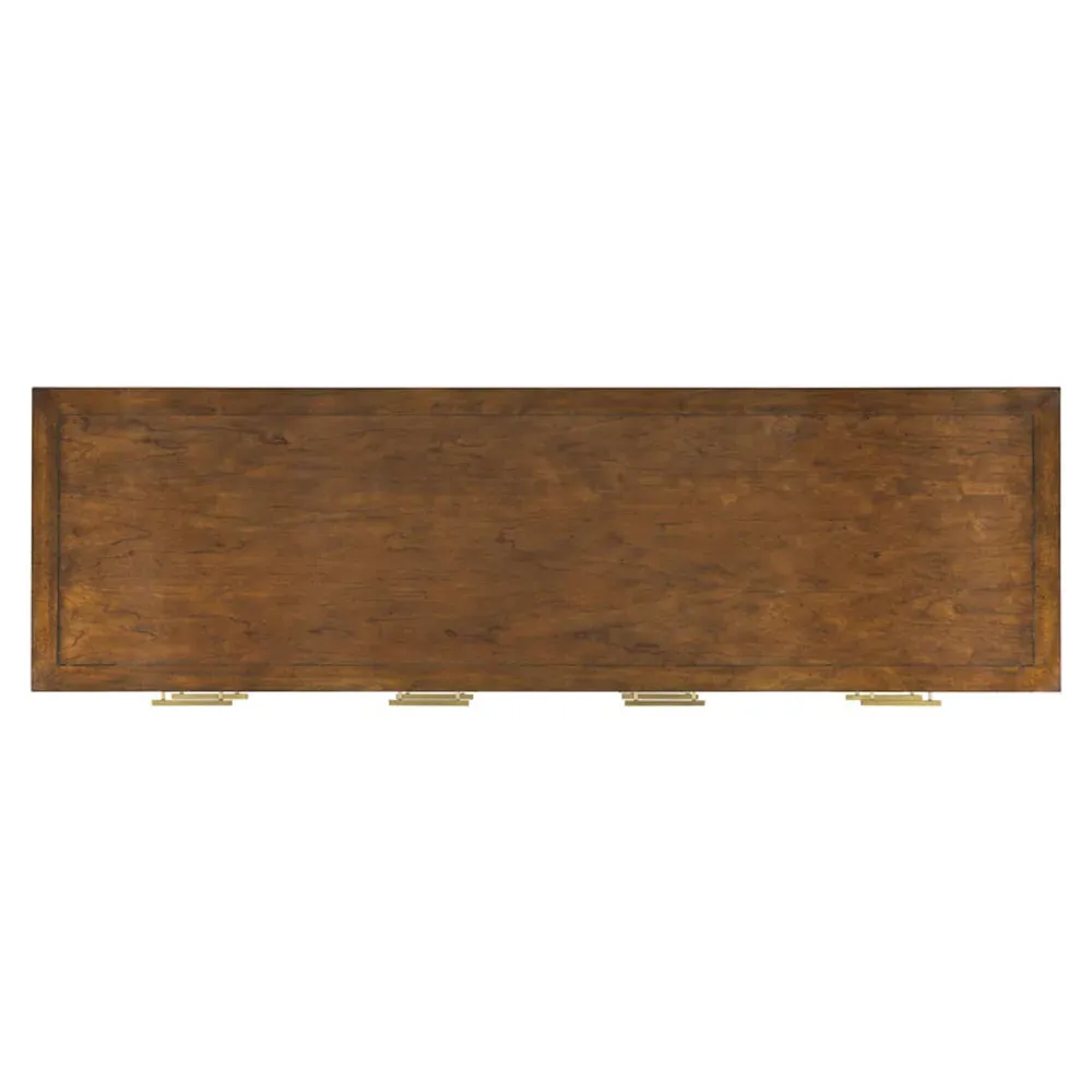 Marseille French Dresser - Bordeaux Brown, Wood