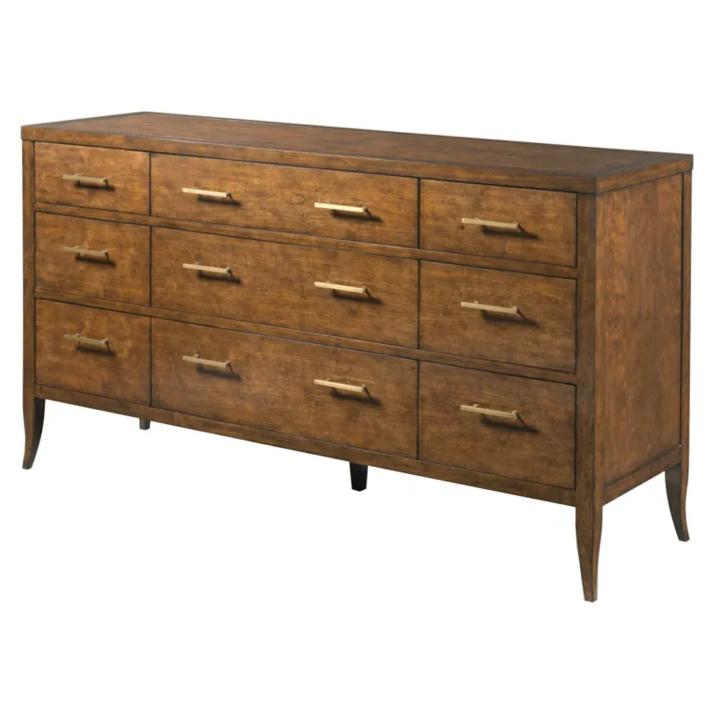 Marseille French Dresser - Bordeaux Brown, Wood image