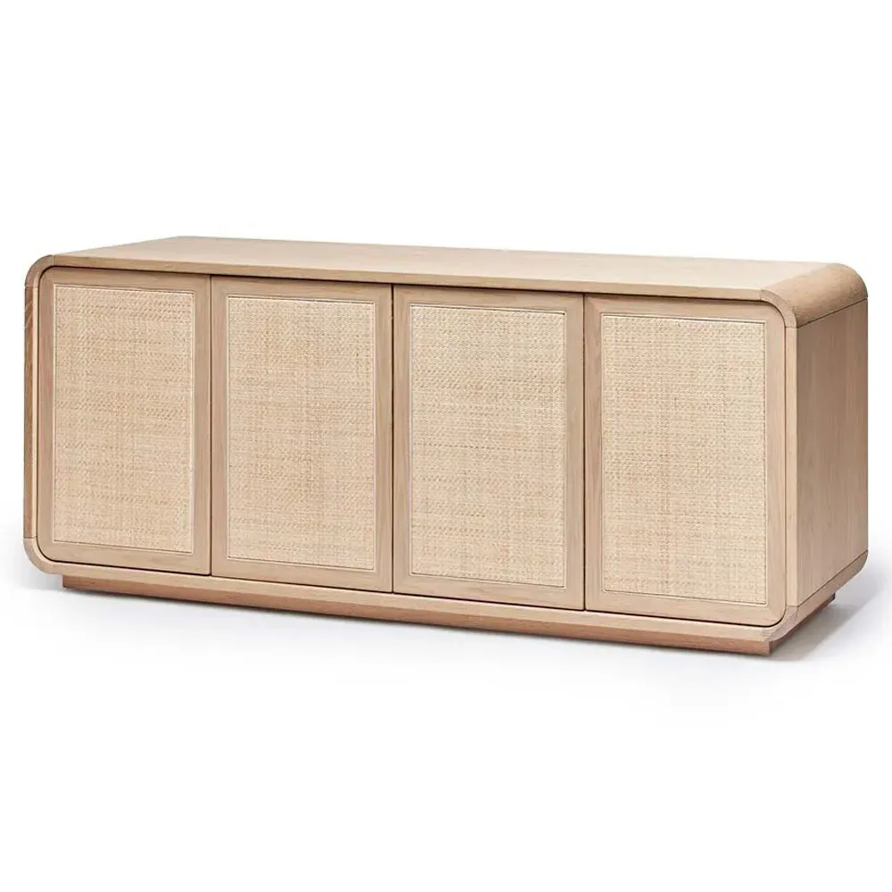 Marsh Credenza - Beige, Oak