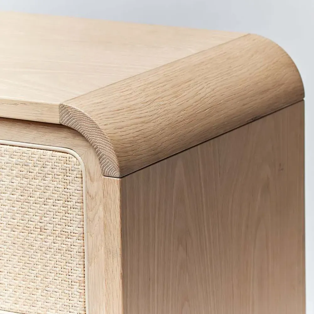 Marsh Double Dresser - Beige, Oak