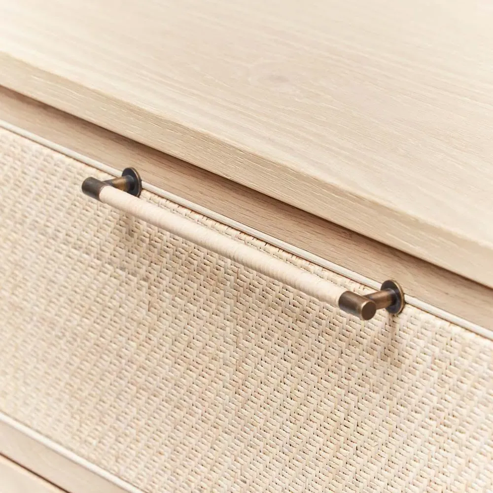 Marsh Double Dresser - Beige, Oak