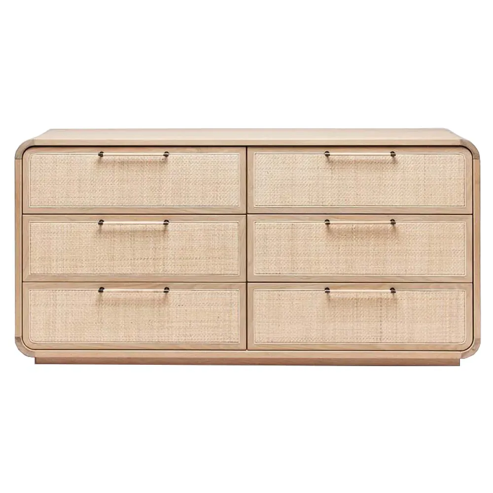 Marsh Double Dresser - Beige, Oak