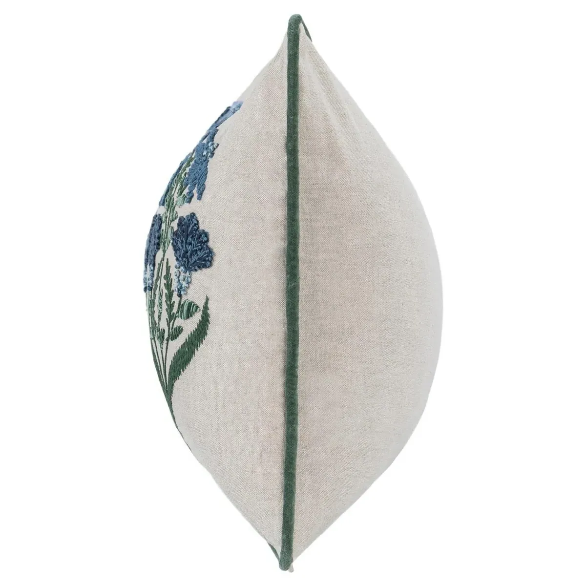 Marshall Floral Lumbar Pillow - Beige, Cotton