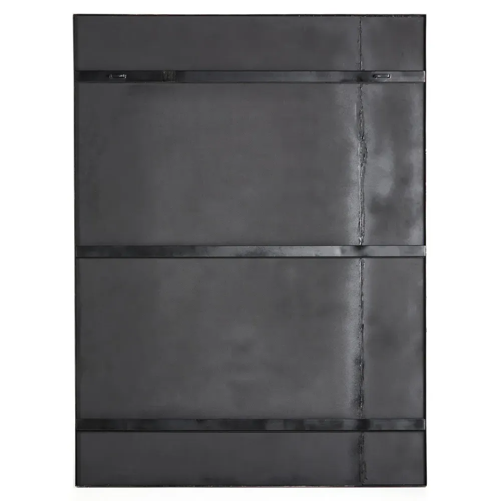 Marty Rustic Lodge Floor Mirror - Brown, Iron