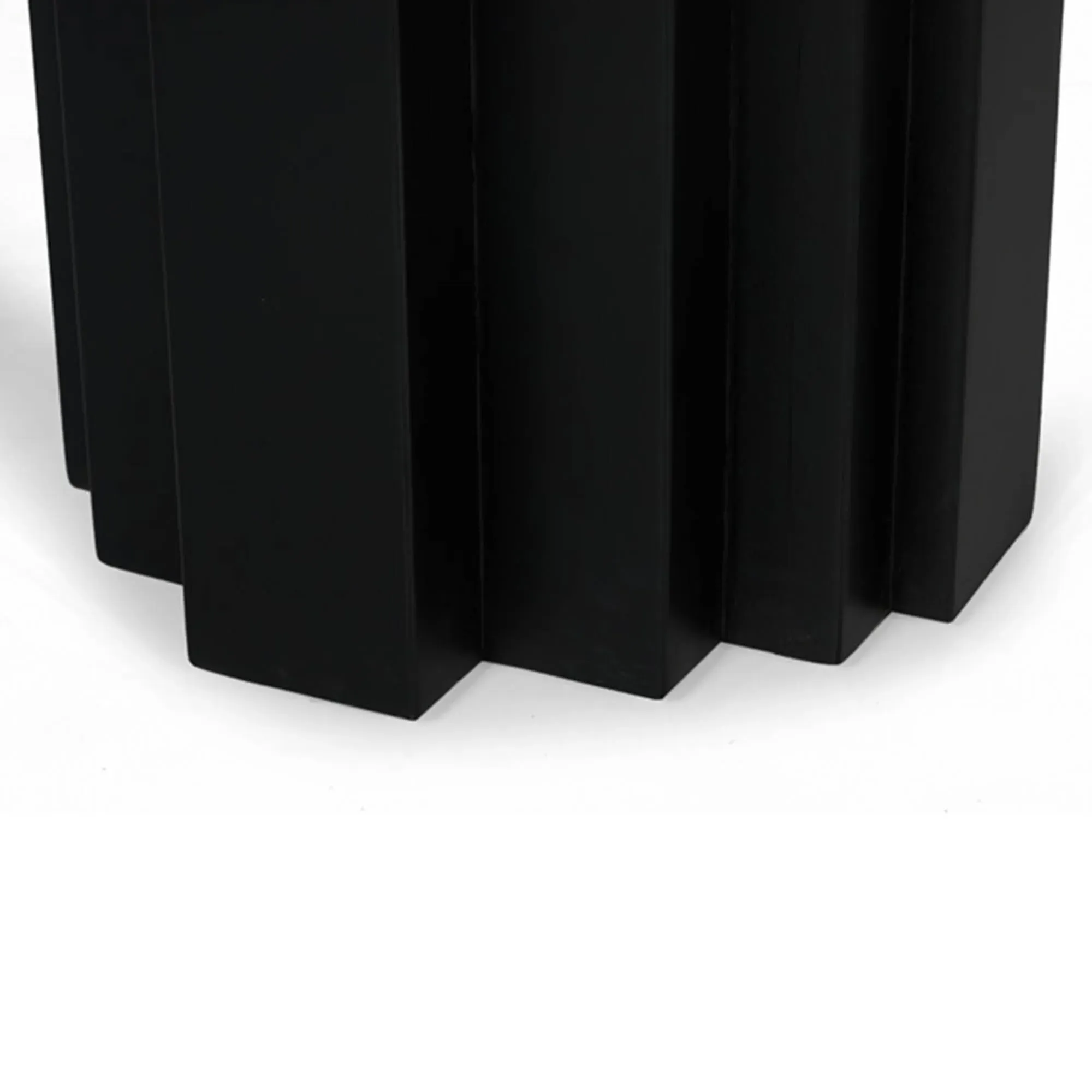 Mason Rectangular Console Table - Black, Mango Wood