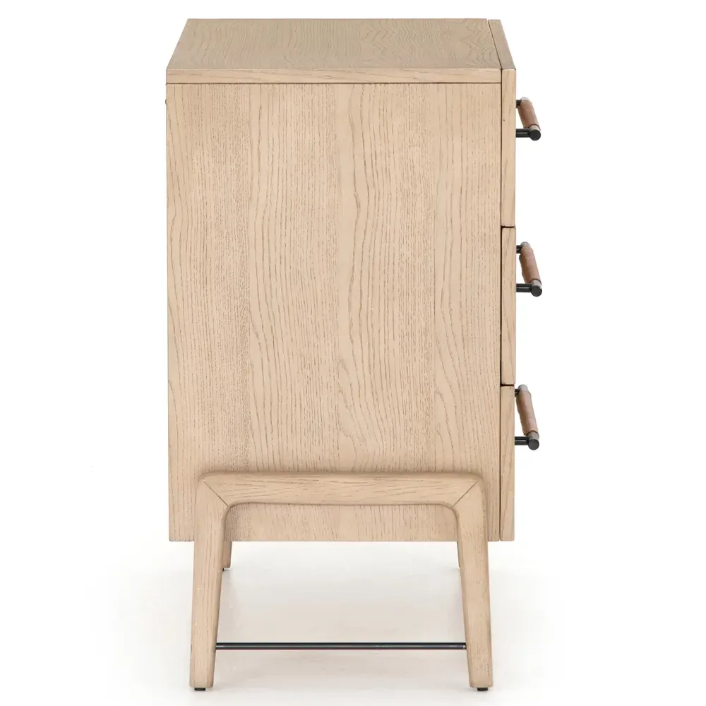 Matthew 3 Drawer Dresser - Brown, Oak