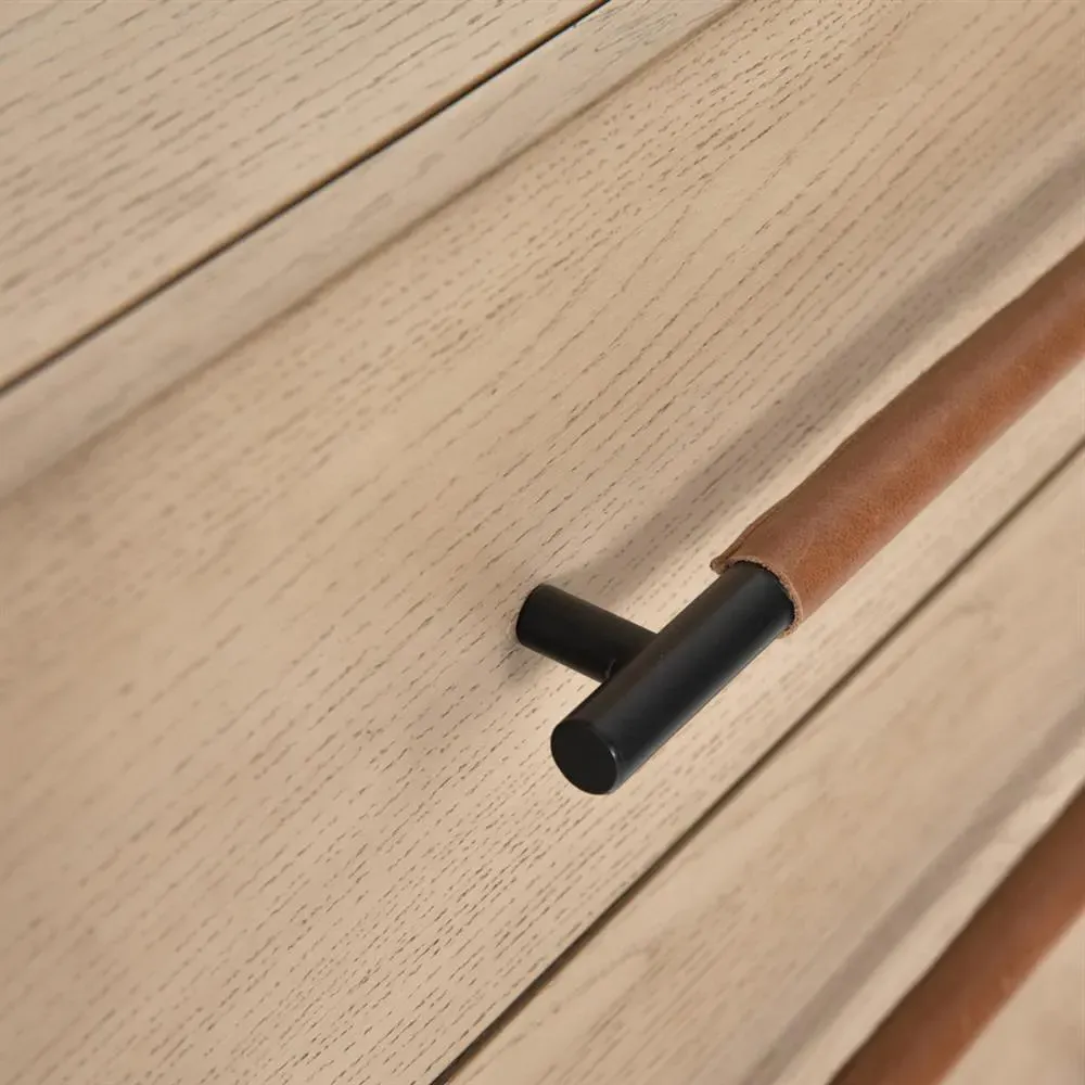 Matthew 6 Drawer Dresser - Brown, Oak