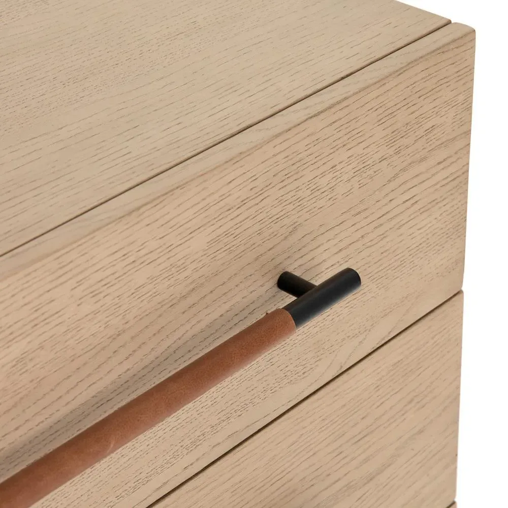 Matthew 6 Drawer Dresser - Brown, Oak