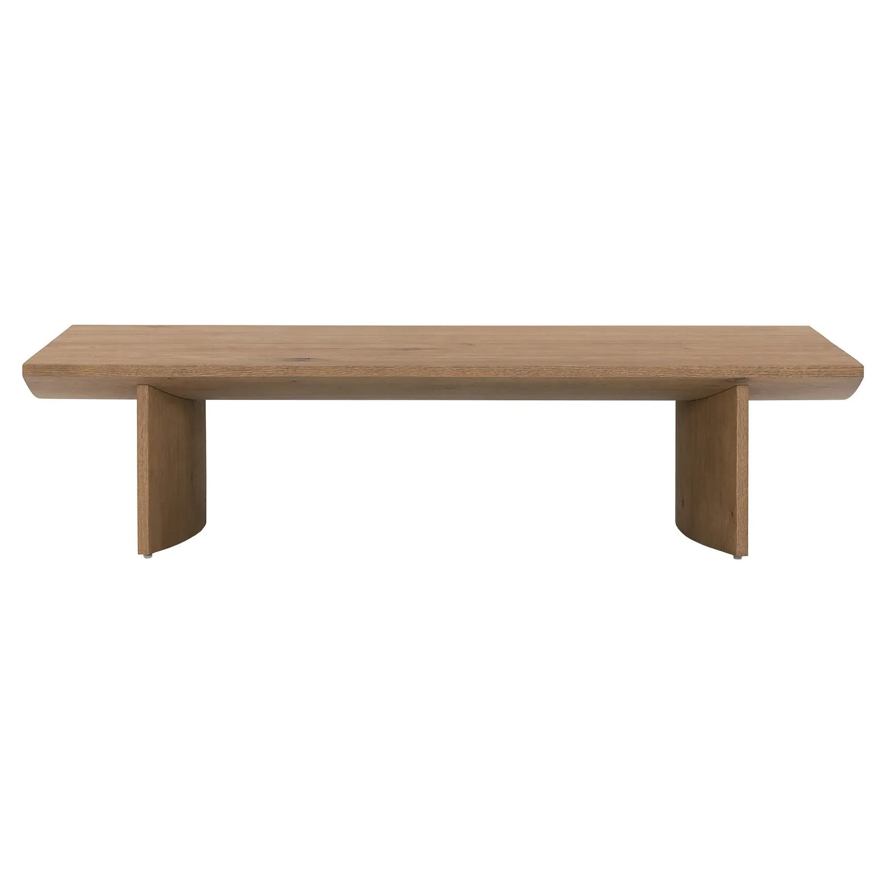 Matthew Rectangular Coffee Table - Brown, Oak