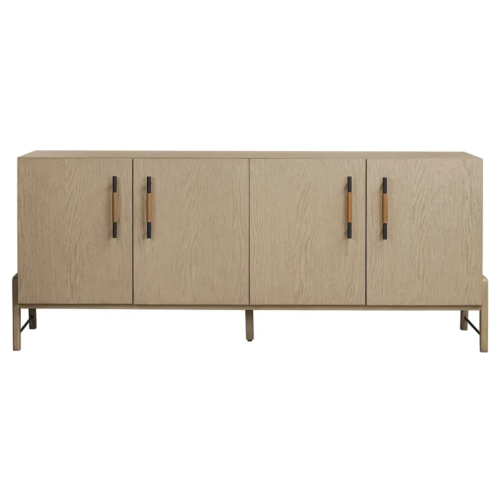 Matthew Rectangular Sideboard - Brown, Oak
