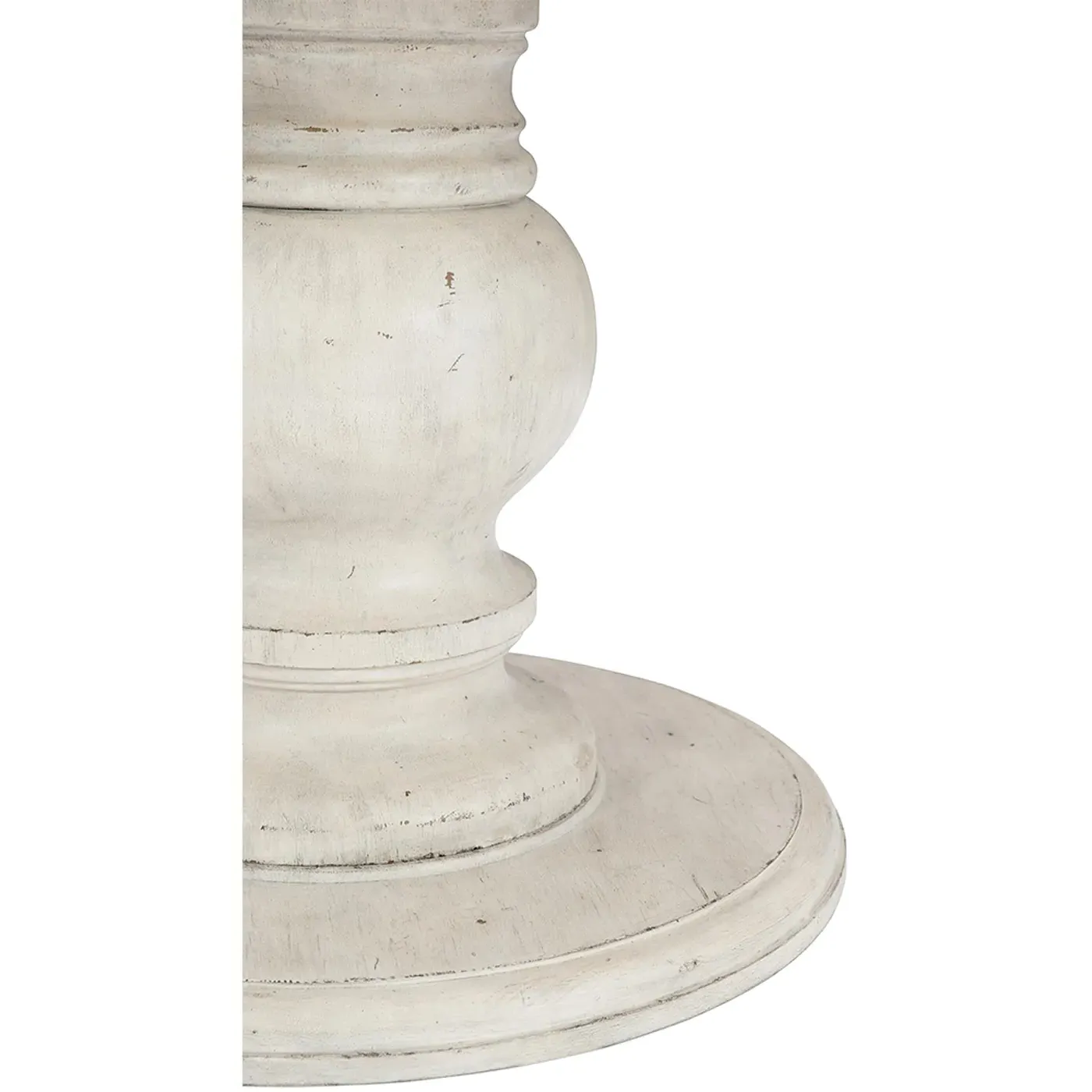 Maurene Extendable Round Dining Table - Light Grey