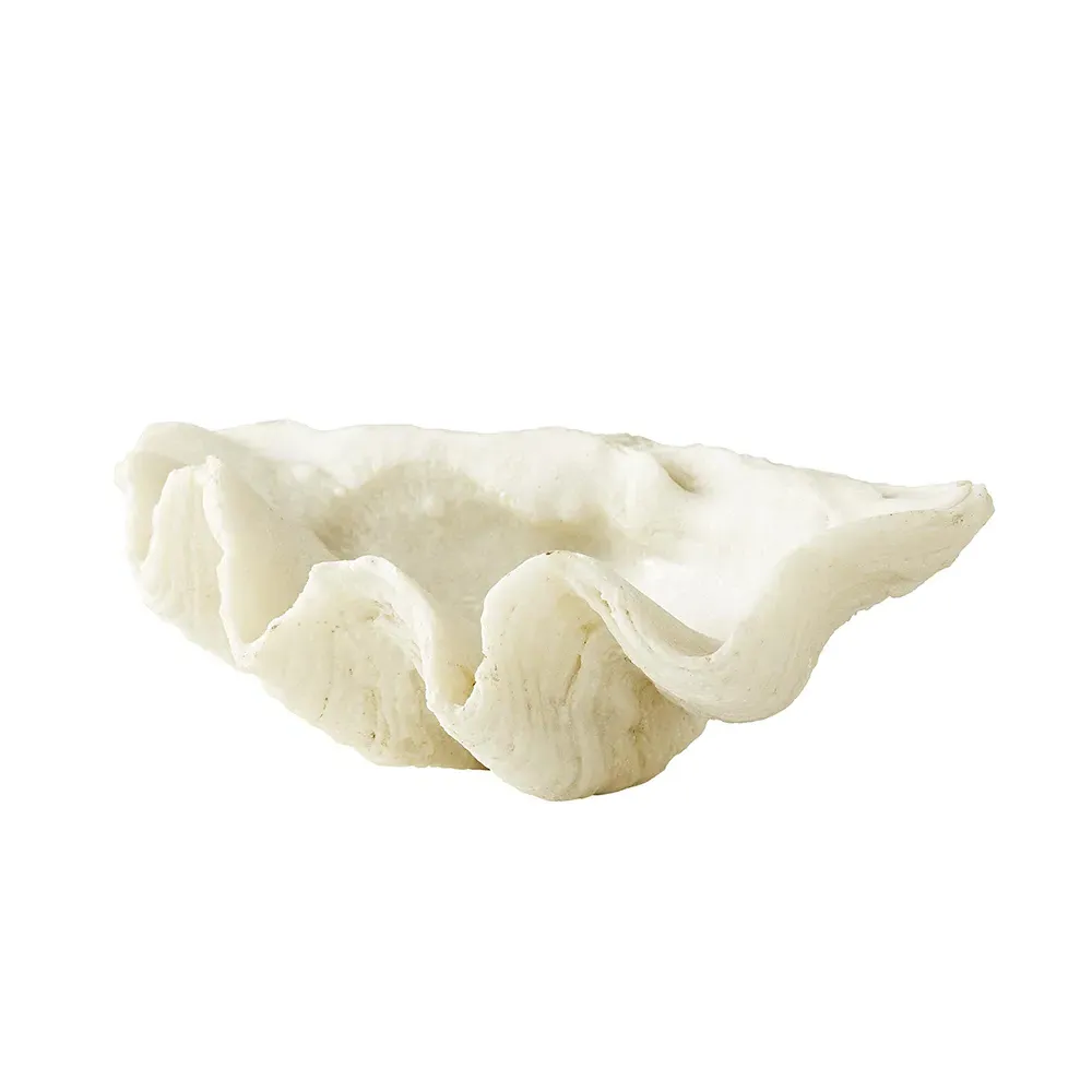 Maurice Decorative Bowl - White, Resin