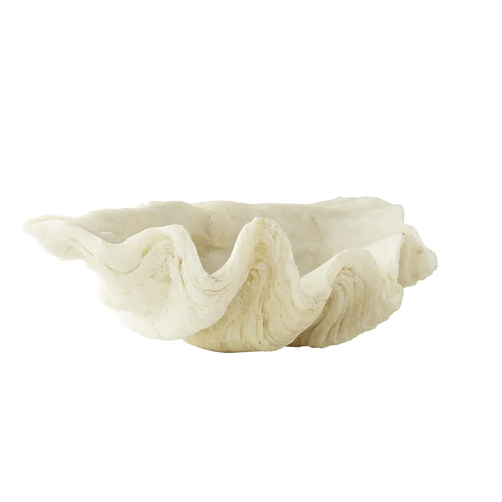Maurice Decorative Bowl - White, Resin
