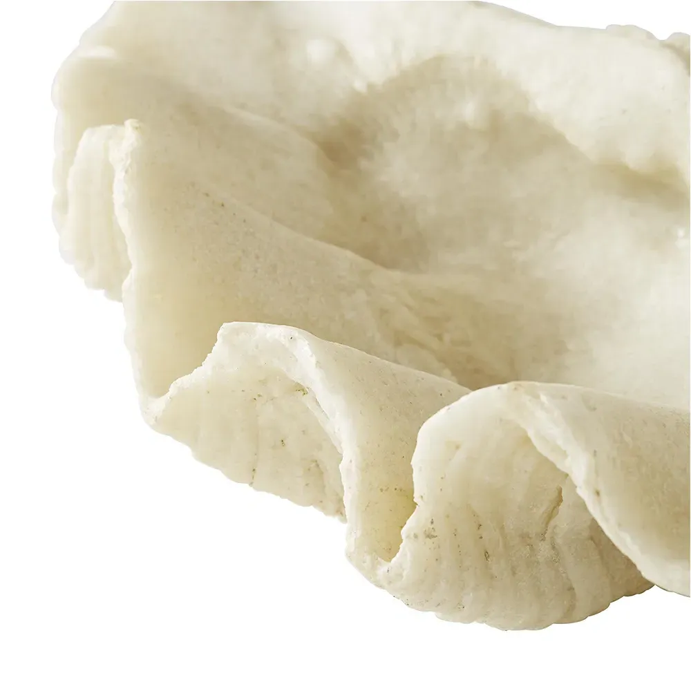 Maurice Decorative Bowl - White, Resin