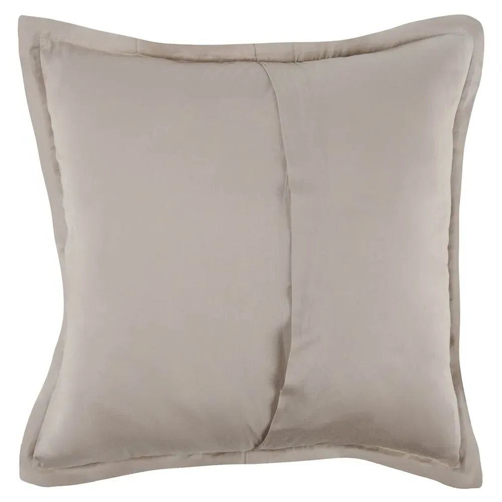 Mavis Euro Striped Linen Sham - Natural