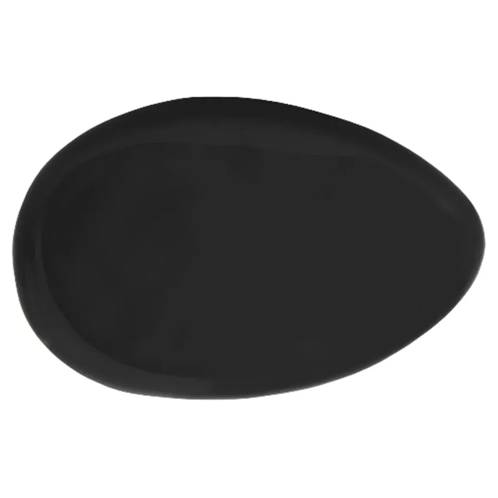 Maxim Large Outdoor Block Coffee Table - Black, Resin