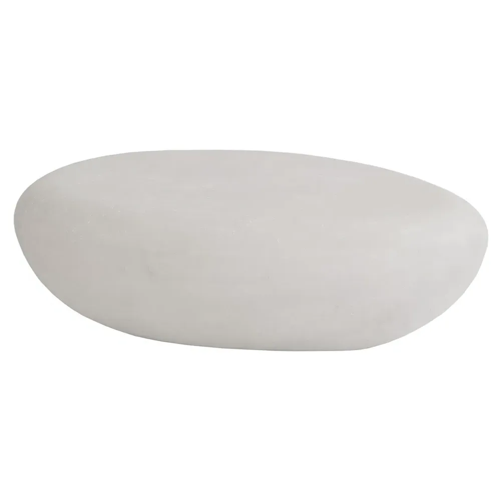 Maxim Large Outdoor Coffee Table - Roman Stone, Resin