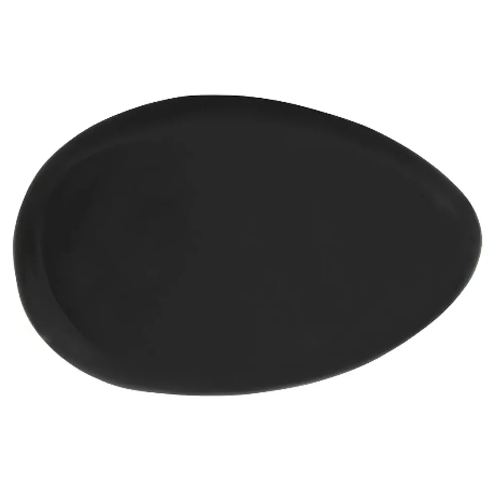 Maxim Small Outdoor Block Coffee Table - Black, Resin