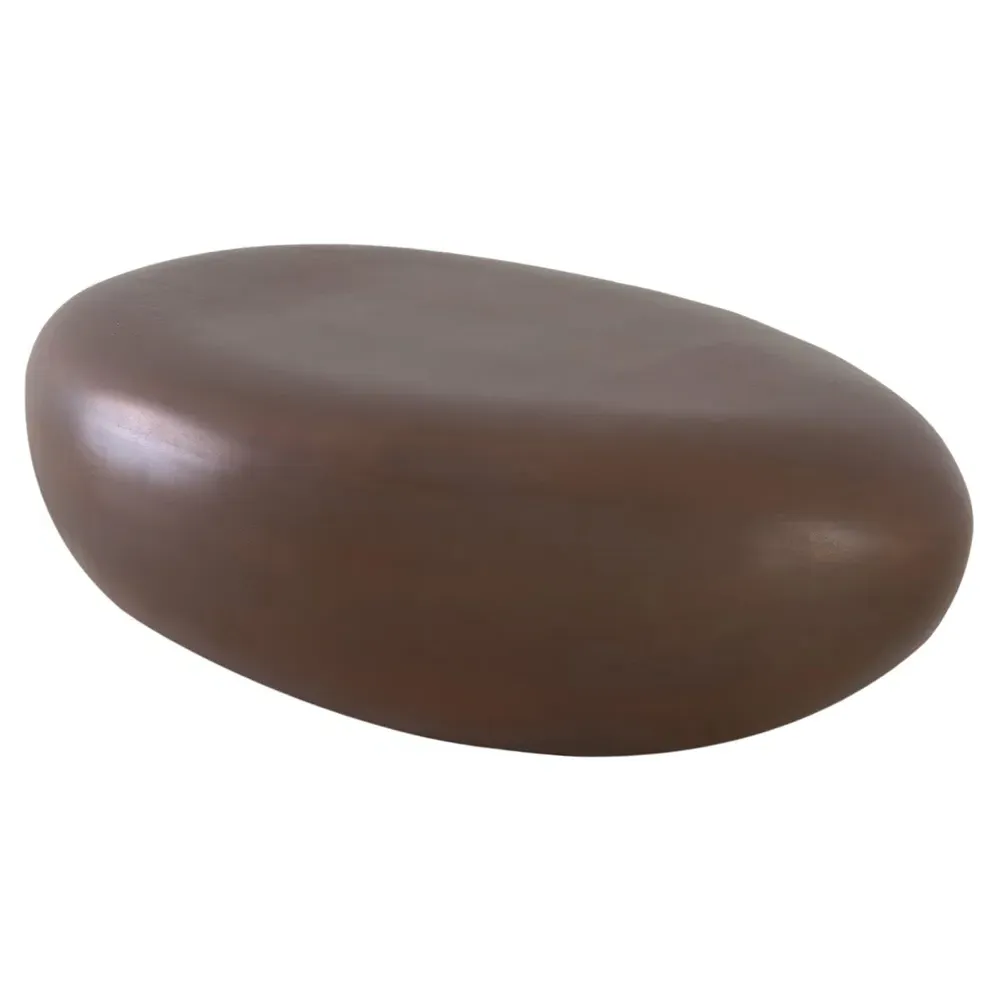 Maxim Small Outdoor Coffee Table - Bronze, Resin image