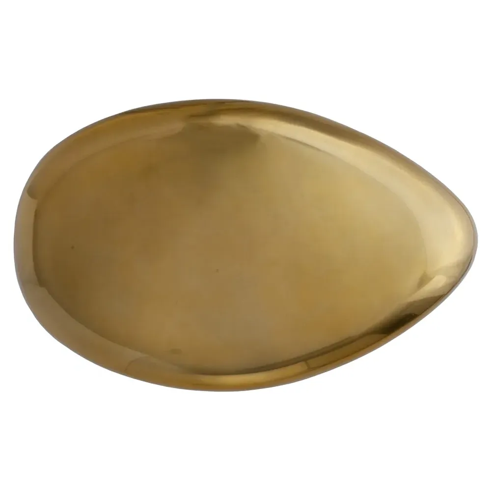 Maxim Small Outdoor Coffee Table - Liquid Gold, Resin