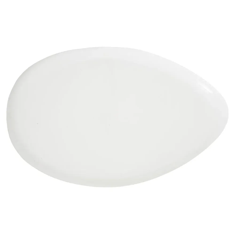 Maxim Small Outdoor Coffee Table - White, Resin